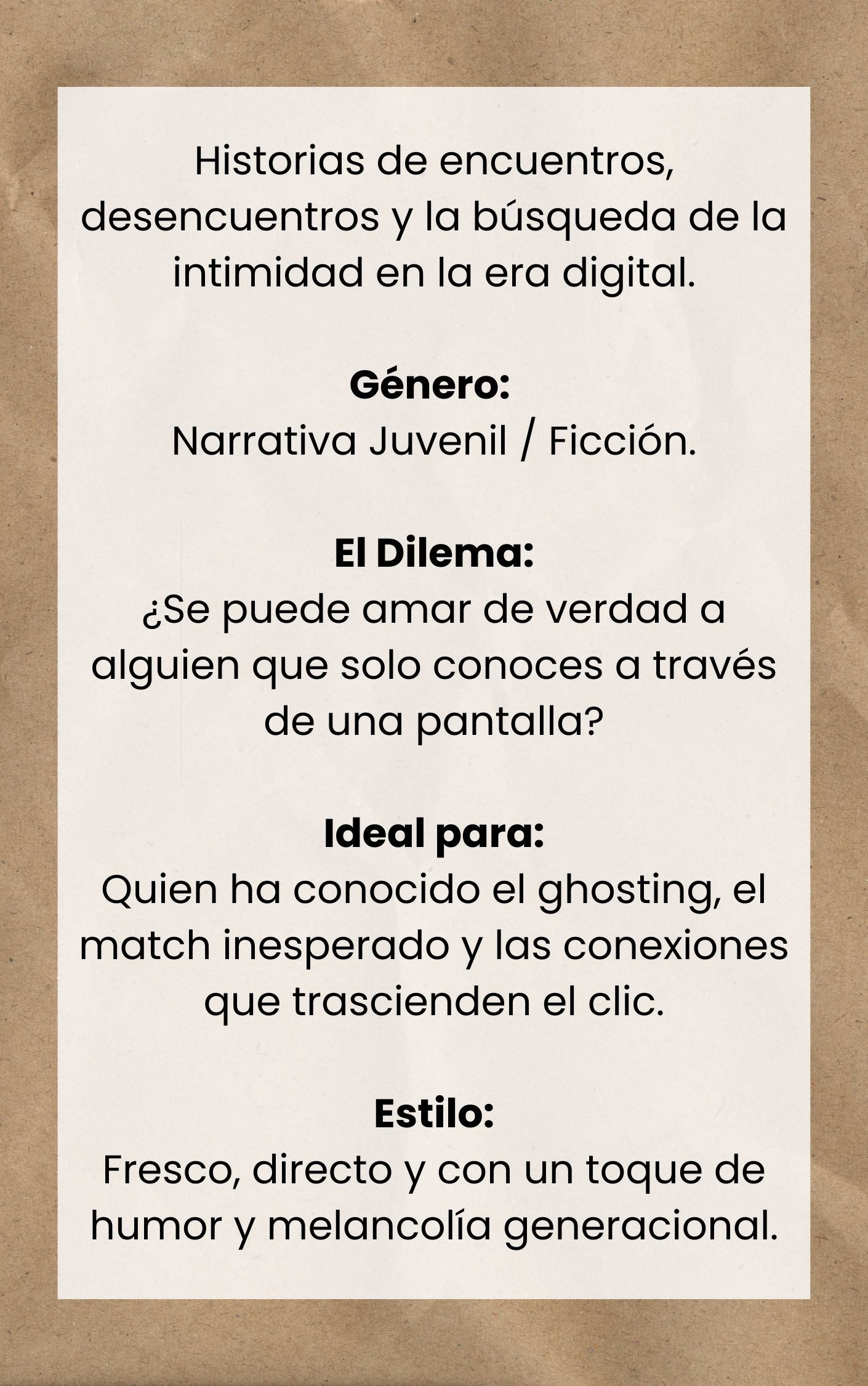 Cita a ciegas con un libro 006