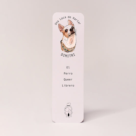 Marcapáginas Dimitri El Perro Queer Librero
