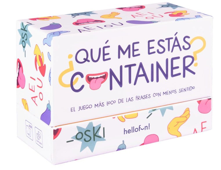 ¿QUÉ ME ESTAS CONTAINER?