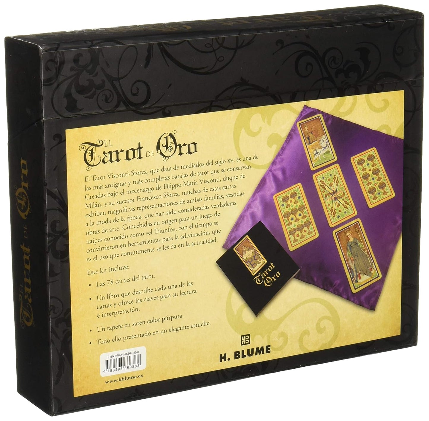 EL TAROT DE ORO: LA BARAJA VISCONTI-SFORZA